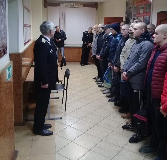 Напутствие призывникам от ветеранов Вооруженных сил Павловского Посада