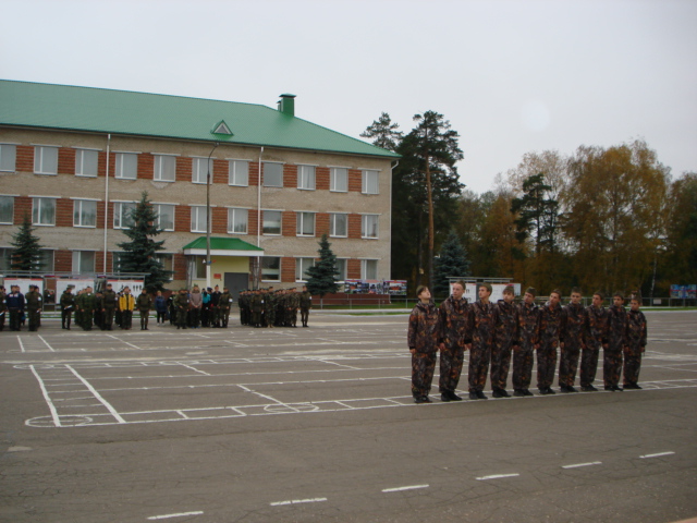 ВС игра Зарница на базе войсковой части