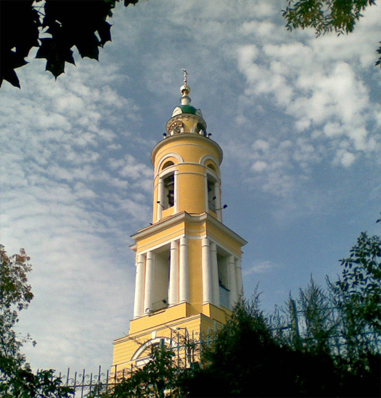 День города Павловский Посад. Колокольня собора.